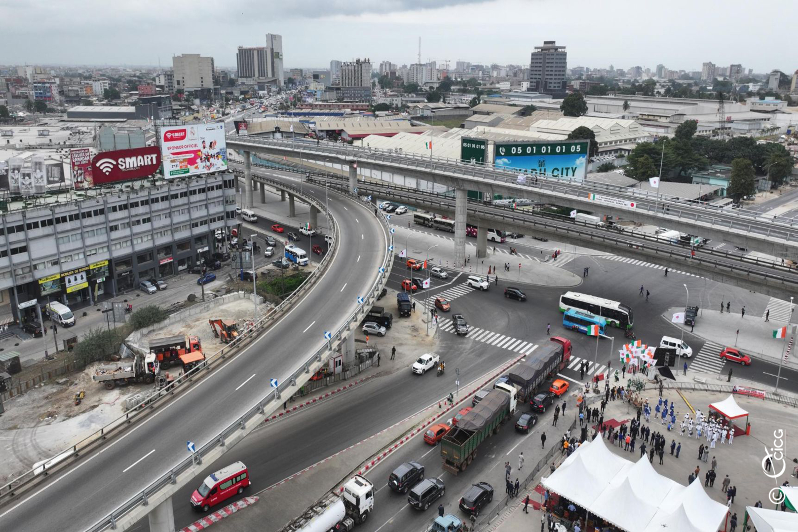 Urban Mobility: The Ivorian Japanese Friendship Bridge Eases Traffic Flow in Abidjan